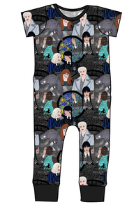 Nevermore Academy Emmett Pants And Shorts T-Shirt Romper