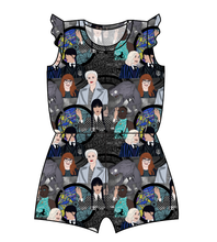Load image into Gallery viewer, Nevermore Academy Ivy Summer Romper