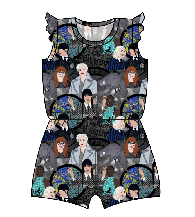 Nevermore Academy Ivy Summer Romper