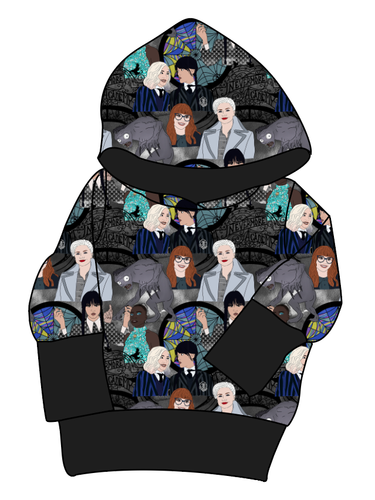 Nevermore Academy Grow With Me Hoodie (or Crewneck)