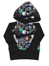 Load image into Gallery viewer, Nevermore Academy Grow With Me Hoodie (or Crewneck)