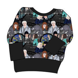 Nevermore Academy Grow With Me Hoodie (or Crewneck)
