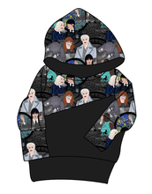 Load image into Gallery viewer, Nevermore Academy Grow With Me Hoodie (or Crewneck)