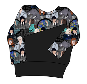 Nevermore Academy Grow With Me Hoodie (or Crewneck)