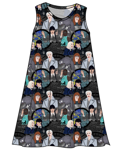 Nevermore Academy Ladies' Swing Dress