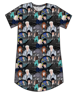 Nevermore Academy Ladies' T-Shirt Dress