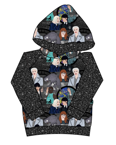 Nevermore Academy Classic Hoodie (or Crewneck)