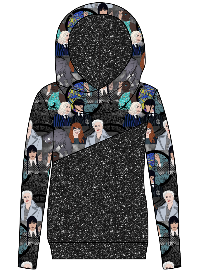 Nevermore Academy Ladies Hoodie