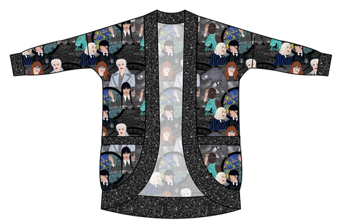 Nevermore Academy Ladies' Cocoon Cardigan