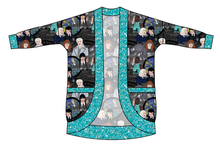 Load image into Gallery viewer, Nevermore Academy Kids Cocoon Cardigan