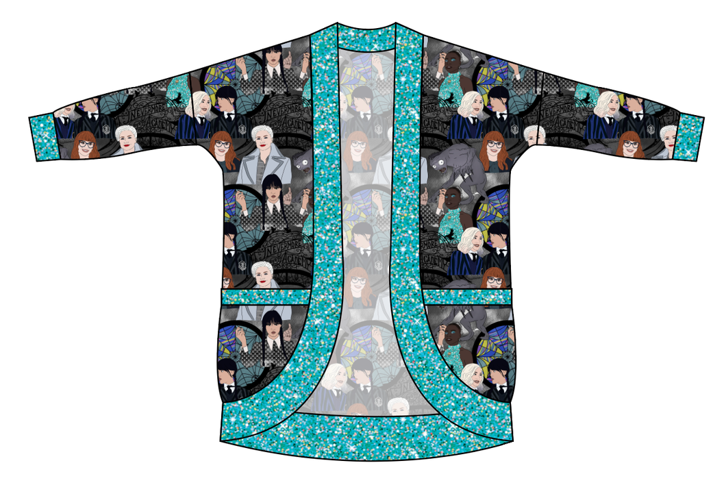 Nevermore Academy Kids Cocoon Cardigan