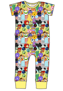 Character Cakes Bennett Pants and Shorts Length T-Shirt Romper
