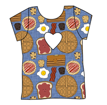 Load image into Gallery viewer, Breakfast Buddies Cambria Heart Back Tee