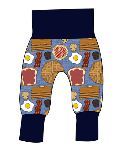 Breakfast Buddies Grow With Me Pants And Shorts
