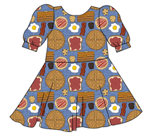 Load image into Gallery viewer, Breakfast Buddies Prairie Dress