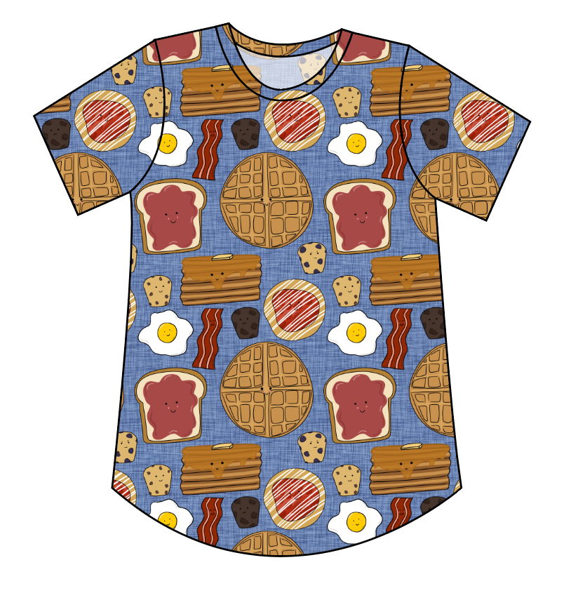 Breakfast Buddies Ladies' Relaxed Tee
