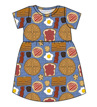 Load image into Gallery viewer, Breakfast Buddies Play Dress