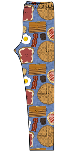 Breakfast Buddies Ladies' Lounge Leggings