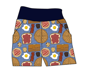 Breakfast Buddies Basic Joggers And Jogger Shorts