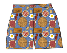 Load image into Gallery viewer, Breakfast Buddies Ladies&#39; Lounge Shorts