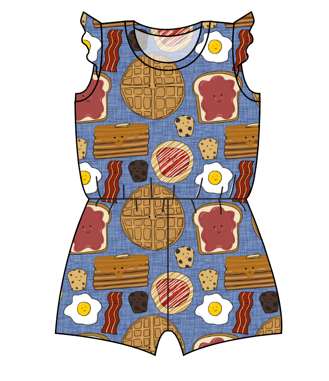 Breakfast Buddies Ivy Summer Romper