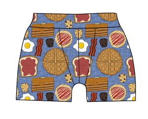 Breakfast Buddies Mens' Boxer Briefs