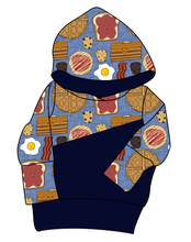 Load image into Gallery viewer, Breakfast Buddies Grow With Me Hoodie (or Crewneck)