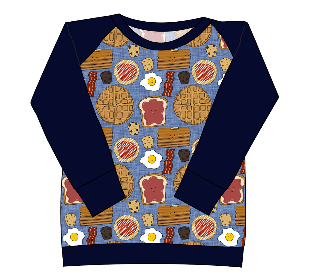 Breakfast Buddies Ladies' Classic Crewneck