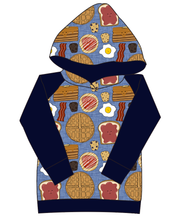 Load image into Gallery viewer, Breakfast Buddies Ladies Hoodie
