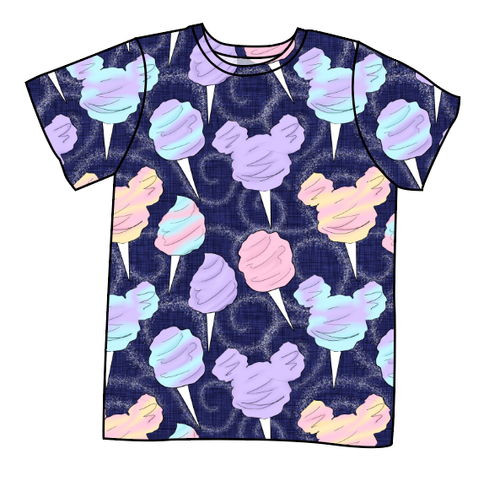 Candy Floss Basic Tee and Tank