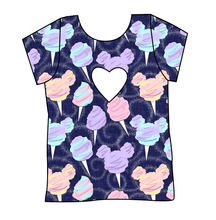 Load image into Gallery viewer, Candy Floss Cambria Heart Back Tee