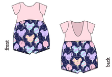 Load image into Gallery viewer, Candy Floss Low Back Romper and Bubble Romper