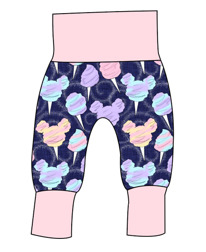 Candy Floss Grow With Me Pants And Shorts