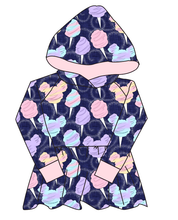 Load image into Gallery viewer, Candy Floss Peplum Hoodie (or Crewneck)