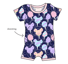 Load image into Gallery viewer, Candy Floss Grow With Me Pants And Shorts Romper