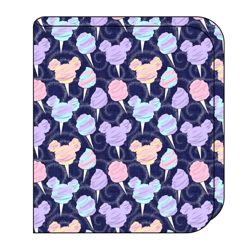 Candy Floss Swaddle Blanket