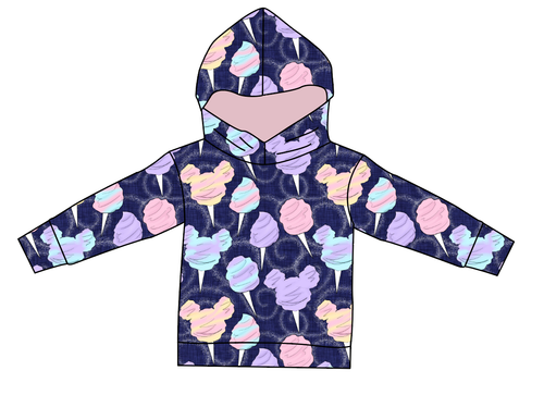 Candy Floss Oversized Hoodie