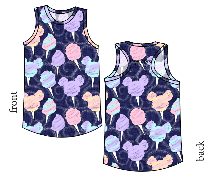 Candy Floss Summer Tank