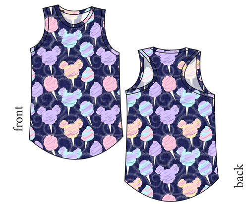 Candy Floss Ladies' Summer Tank