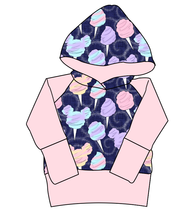 Load image into Gallery viewer, Candy Floss Grow With Me Hoodie (or Crewneck)