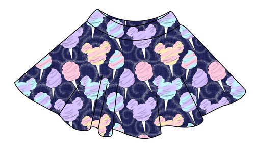 Candy Floss Ladies' Circle Skirt
