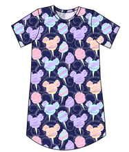 Load image into Gallery viewer, Candy Floss Ladies&#39; T-Shirt Dress