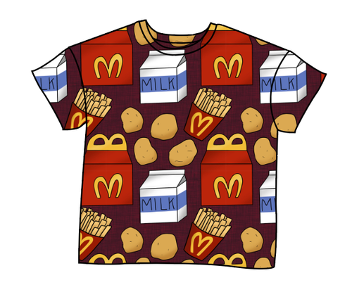 Happy Snacks Oversized Tee