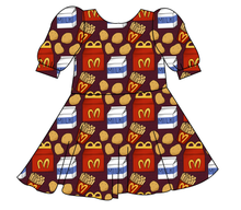 Load image into Gallery viewer, Happy Snacks Prairie Dress