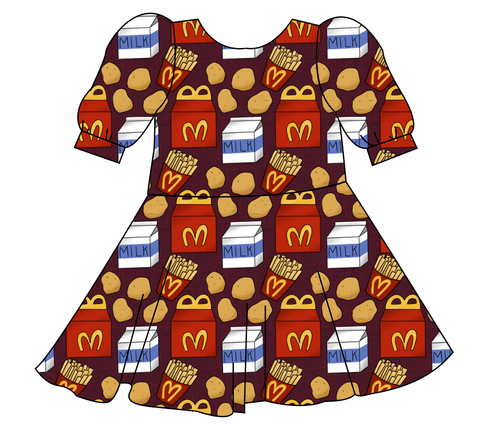 Happy Snacks Prairie Dress