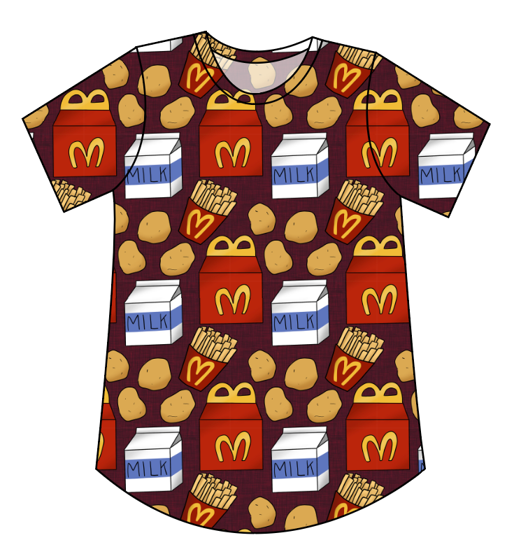 Happy Snacks Ladies' Relaxed Tee