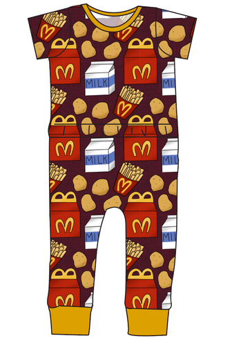 Happy Snacks Bennett Pants and Shorts Length T-Shirt Romper
