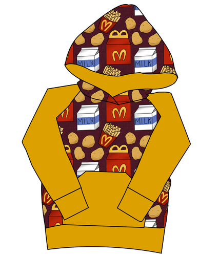 Happy Snacks Mens' Hoodie