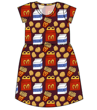 Load image into Gallery viewer, Happy Snacks Ladies&#39; Play Dress