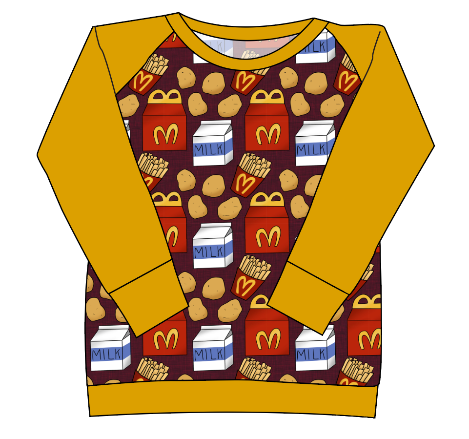Happy Snacks Ladies' Classic Crewneck